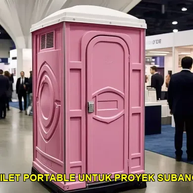 sewa toilet portable untuk proyek subang murah